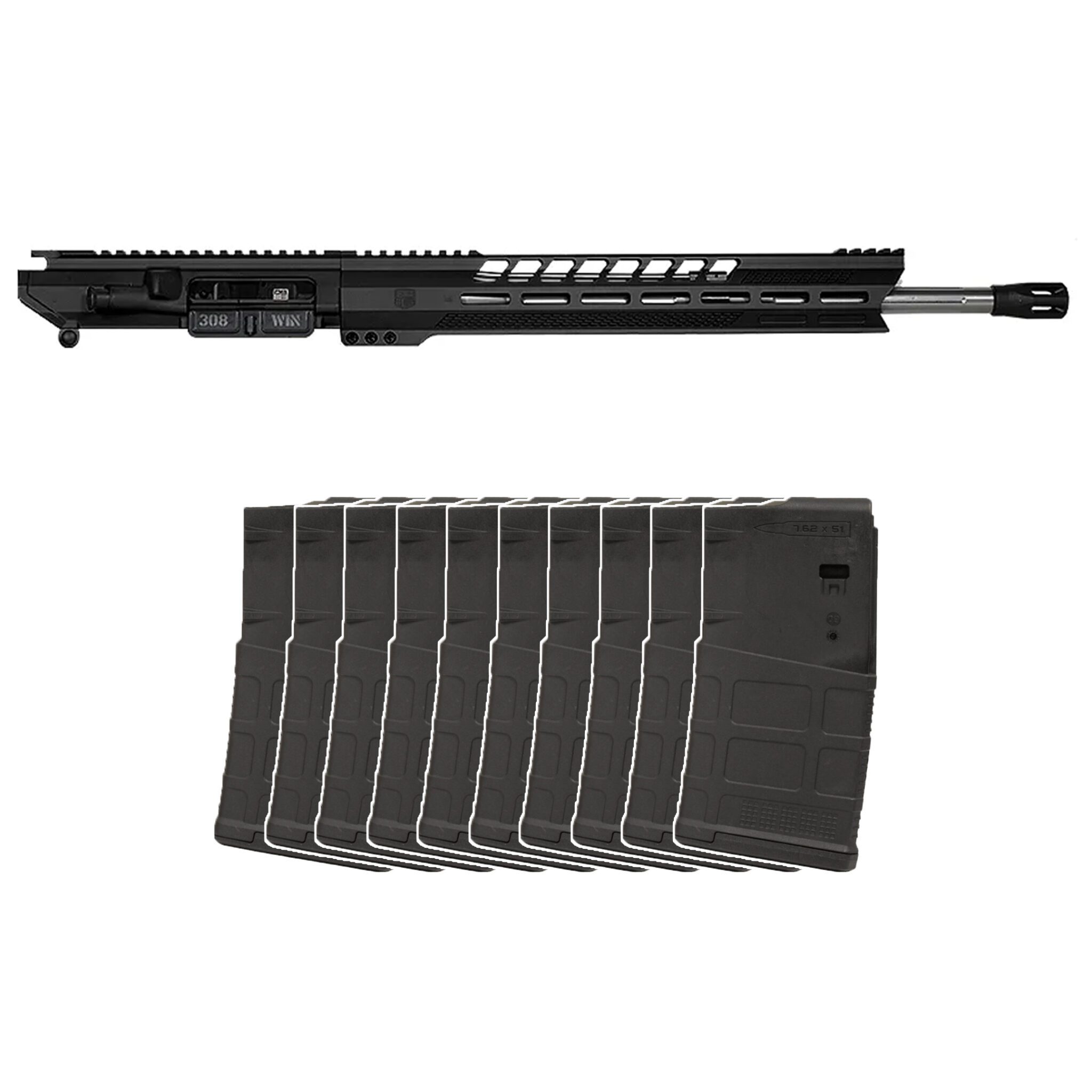 Db Black Gold Series Upper Receiver W M Lok V Rail W