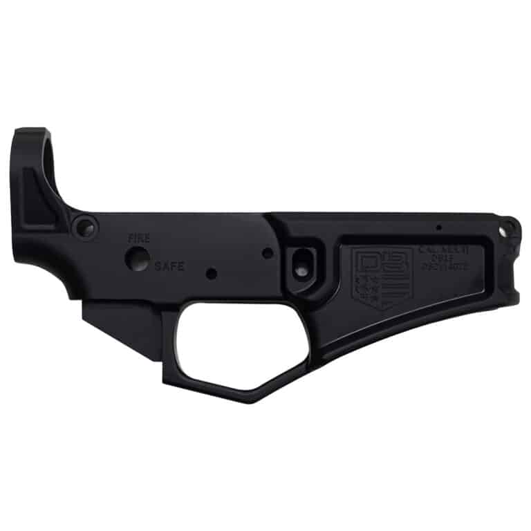 Db Bo Stripped Carbon Series Rifle Lower Black No