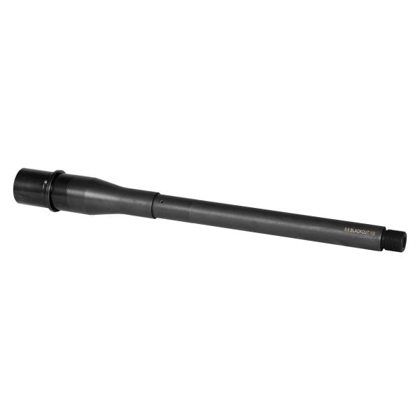 8.6 Blackout, Pistol-Length, 12", Medium, 4150, Black Nitride, 1:3