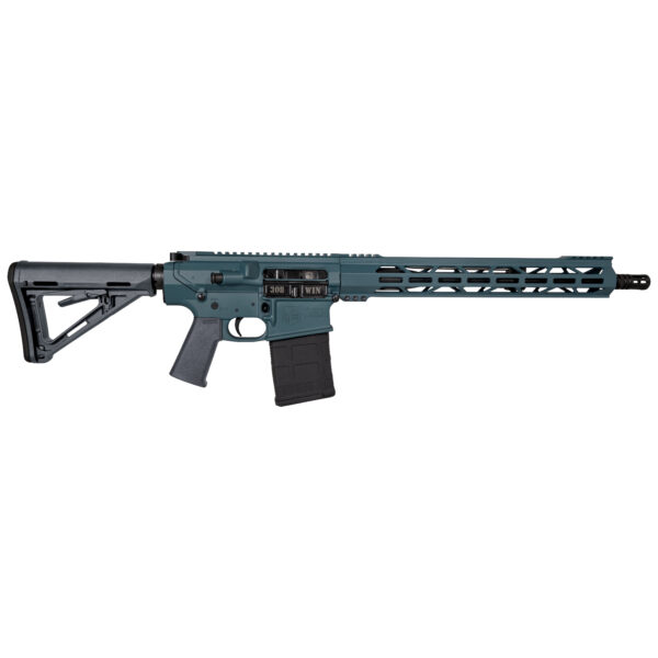 DB10, 16", Carbon Series, .308 Winchester, Jesse James Civil Defense Blue
