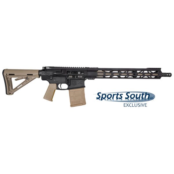 DB10, 16", Carbon Series, .308 Winchester, Black / FDE - Sports South Exclusive
