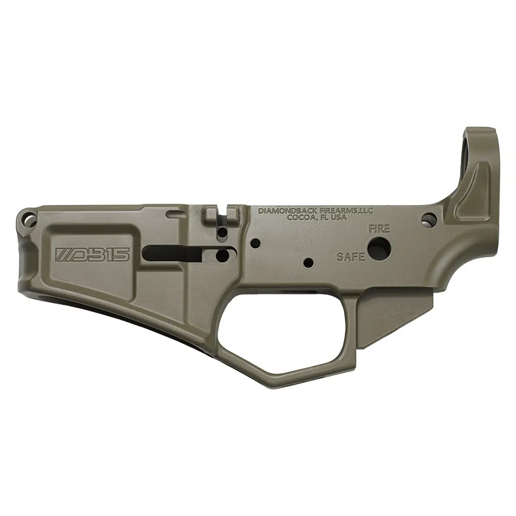 DB15 223/556/300BO STRIPPED BLACK GOLD SERIES RIFLE LOWER, FLAT DARK EARTH, NO MAGAZINE - MUST PROVIDE A VALID FFL - Image 2