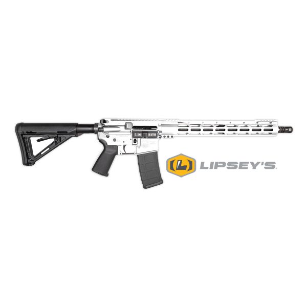 DB15, 16" Carbon Series w/ 15” M-LOK Rail, 5.56 NATO, White - Lipsey Exclusive