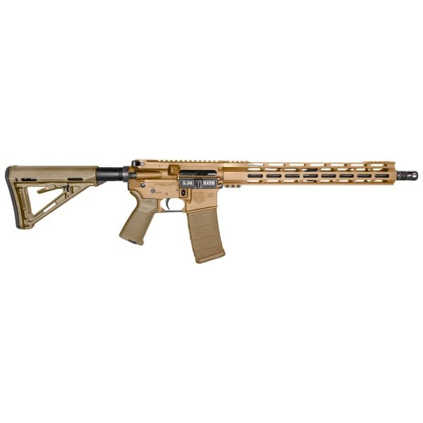 Iron Valley Exclusive, DB15, 16", w/ 15" M-LOK Rail, 5.56 NATO. Burnt Bronze Cerakote