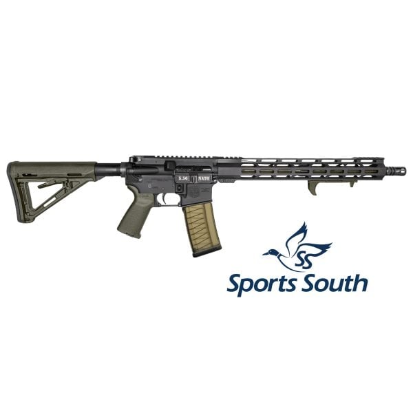 Sports South Exclusive, DB15, 16", 5.56 NATO, Black