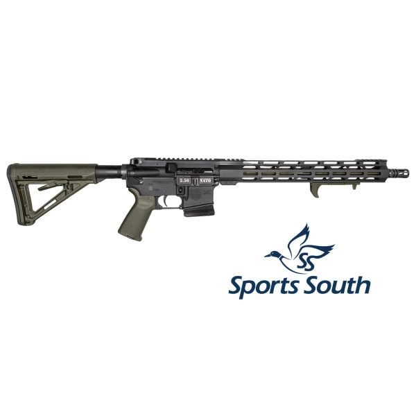 Sports South Exclusive, DB15, 16", 5.56 NATO, Black