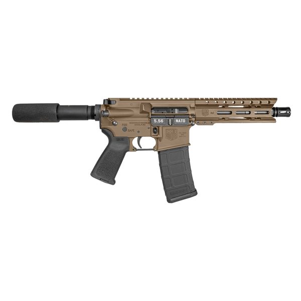 DB15 7" Carbon, w/ 6" PC M-LOK Rail, 5.56 NATO, FDE