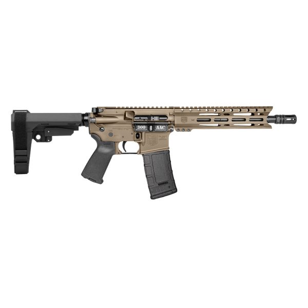 DB15 10" Carbon, w/ 9" PC M-LOK Rail, .300 ACC Blackout, FDE