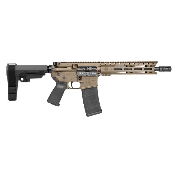 DB15 10" Carbon, w/ 9" PC M-LOK Rail, 5.56 NATO, FDE