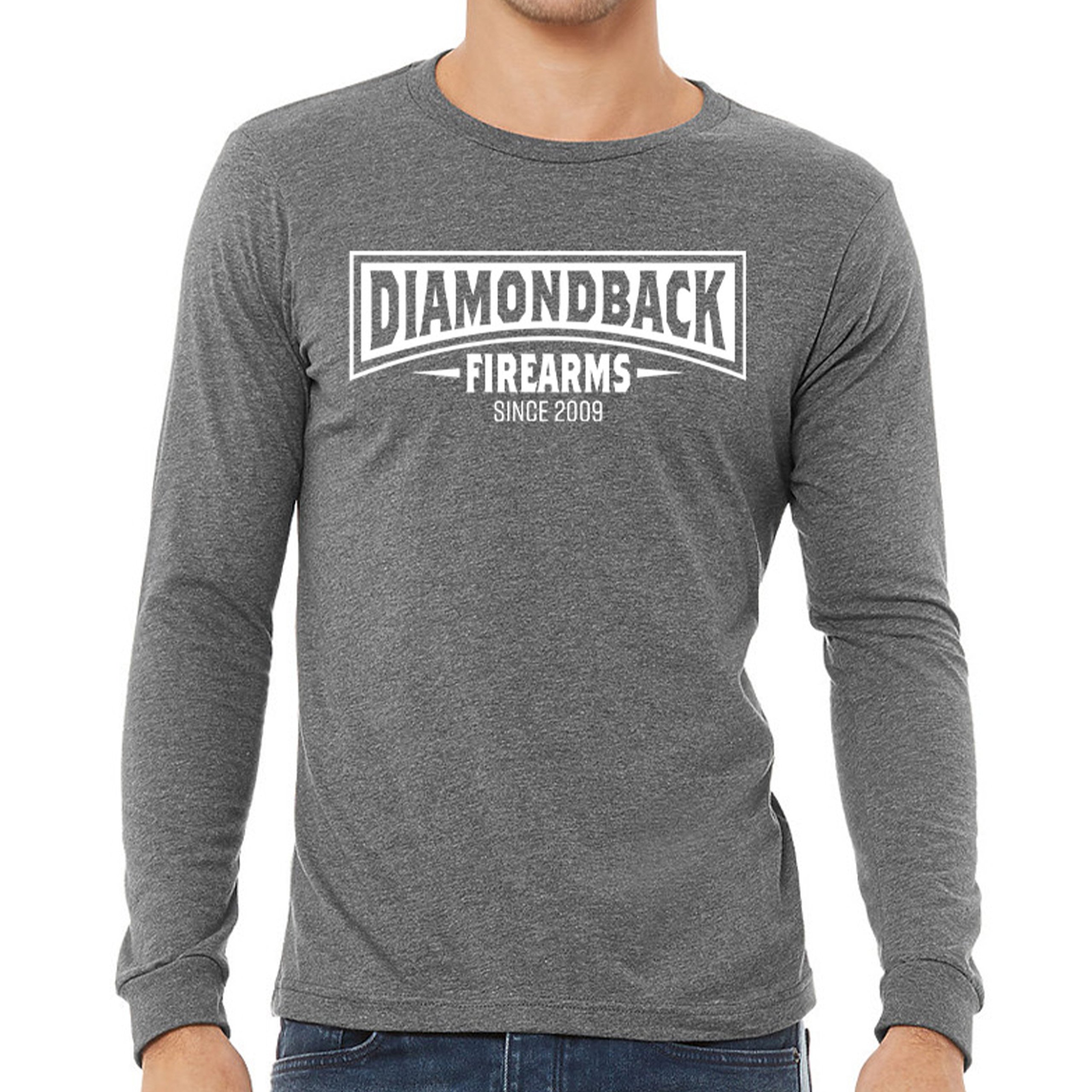 DBF Logo Long Shirt Heather Grey