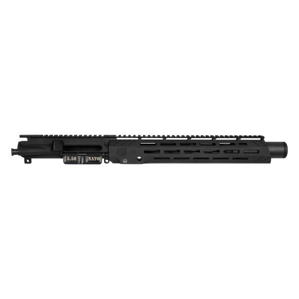 DB15 5.56 NATO DIAMOND SERIES 10" V2 UPPER ASSEMBLY W/ 13" M-LOK ANTI ROTATION S RAIL 5" FLASH CAN, BLACK