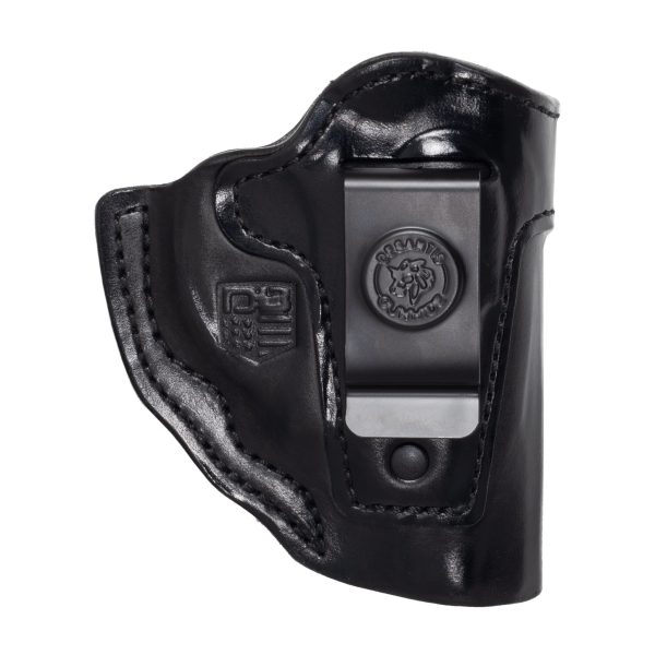 SDR-A 2", DeSantis Inside Heat IWB Leather Holster, Black