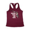 DB Floral Tank Top - Burgundy
