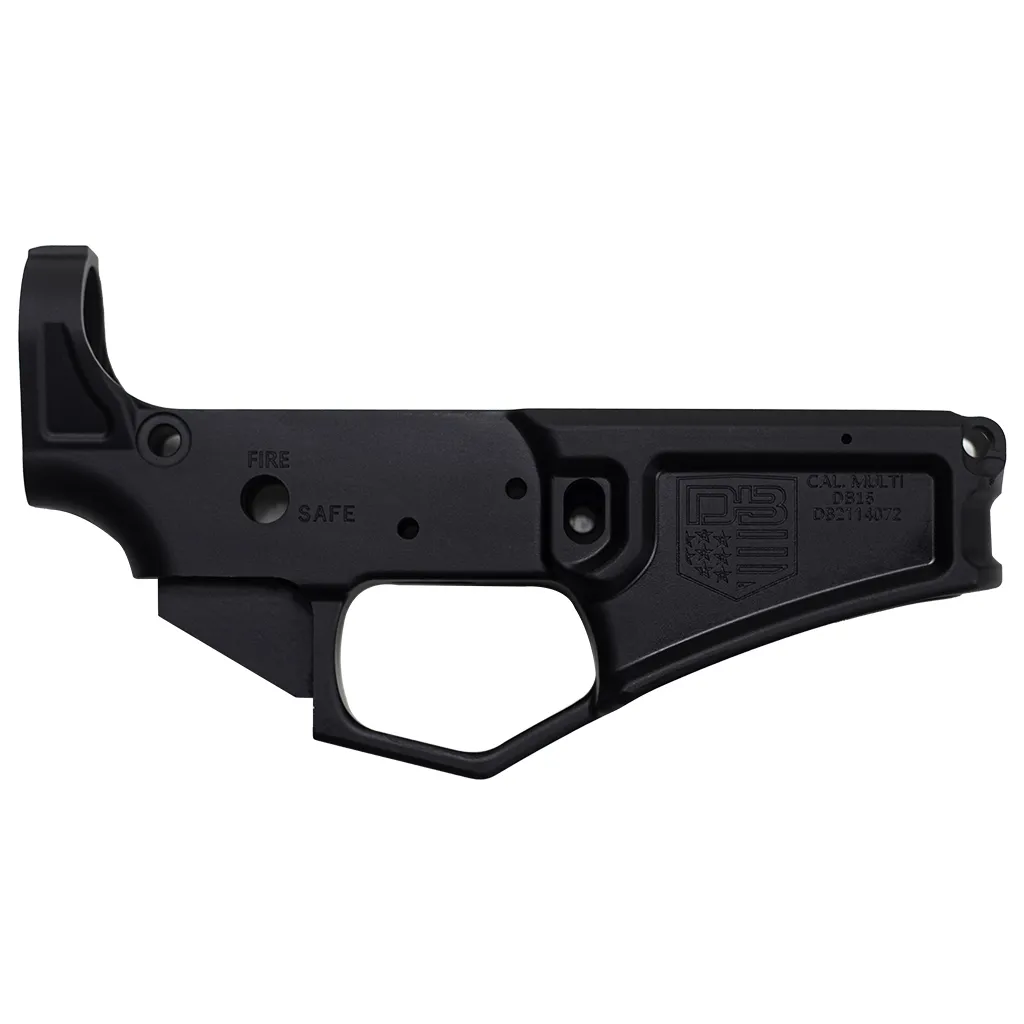 DB15 223/556/300BO STRIPPED DIAMOND SERIES RIFLE LOWER, BLACK, NO MAGAZINE - MUST PROVIDE A VALID FFL