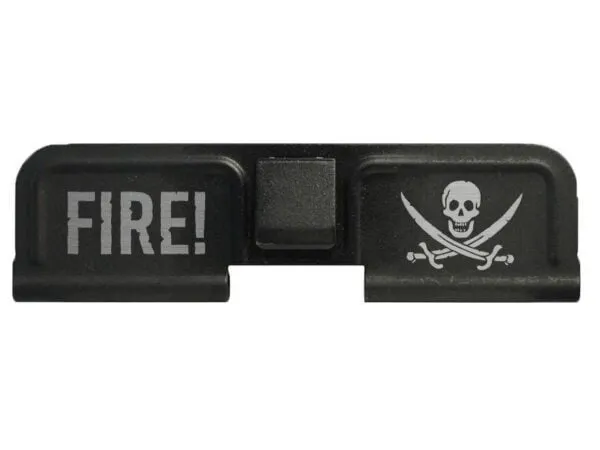 DB10 Limited Edition Lasered CALICO JACK PIRATE Logo Ejection Port Cover Assembly