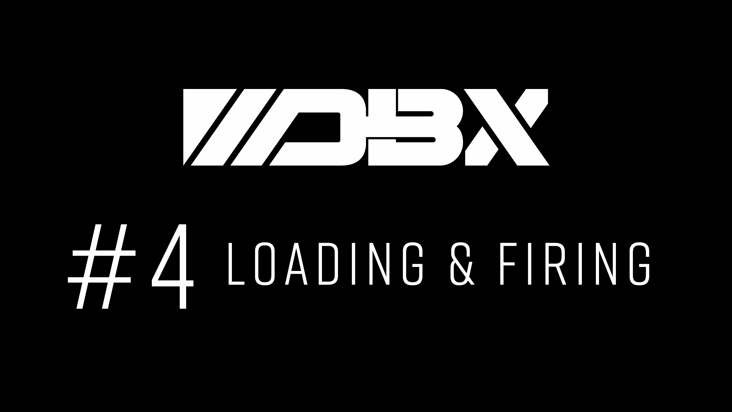 DBX Instructional Video 4 - Loading and Firing