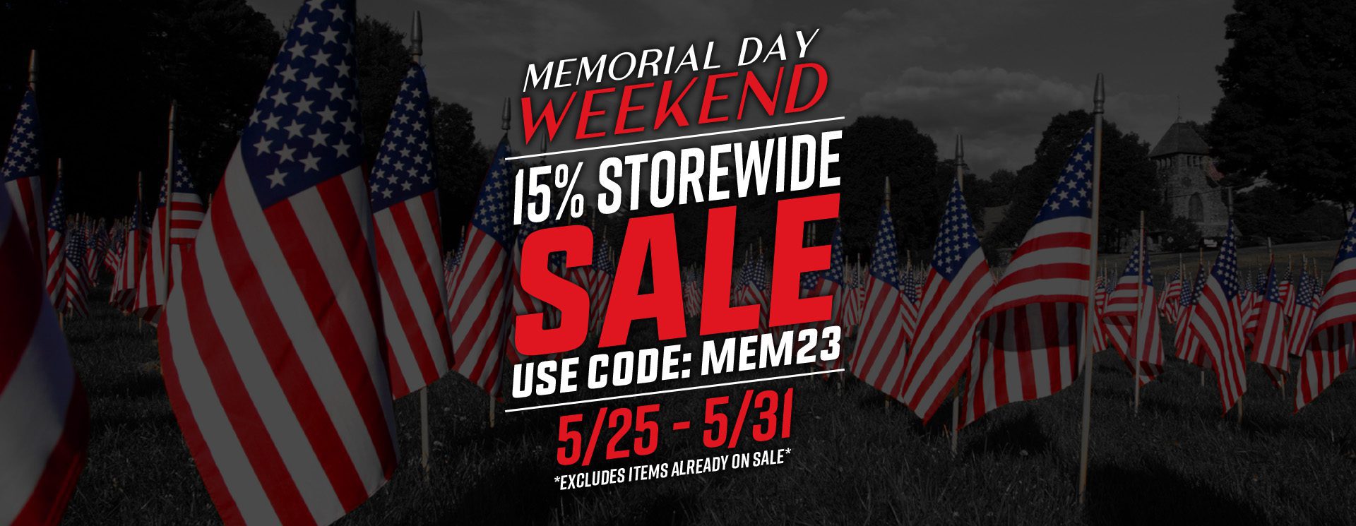 Memorial Day Banner 2023