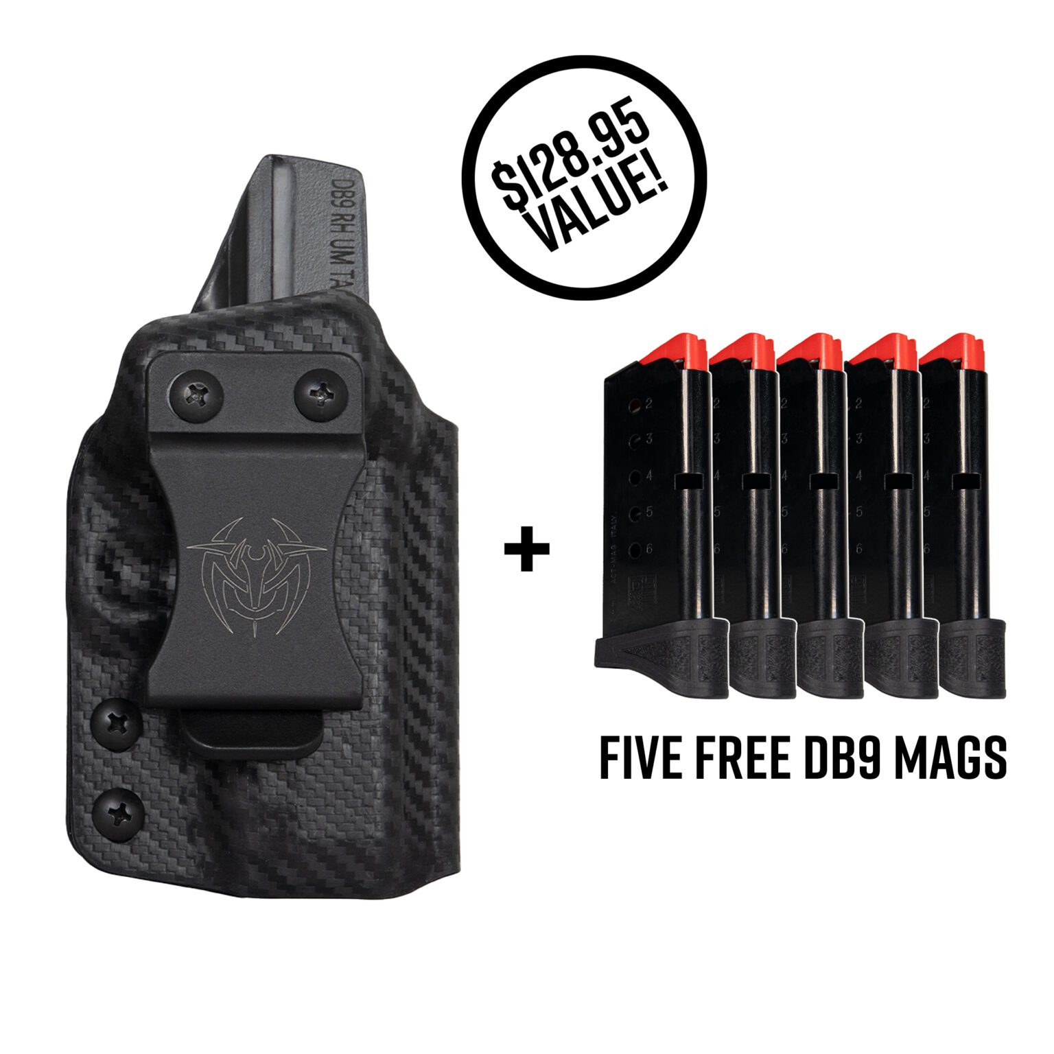 AM2, UM Tactical Qualifier Holster, RH, Black Diamondback Firearms